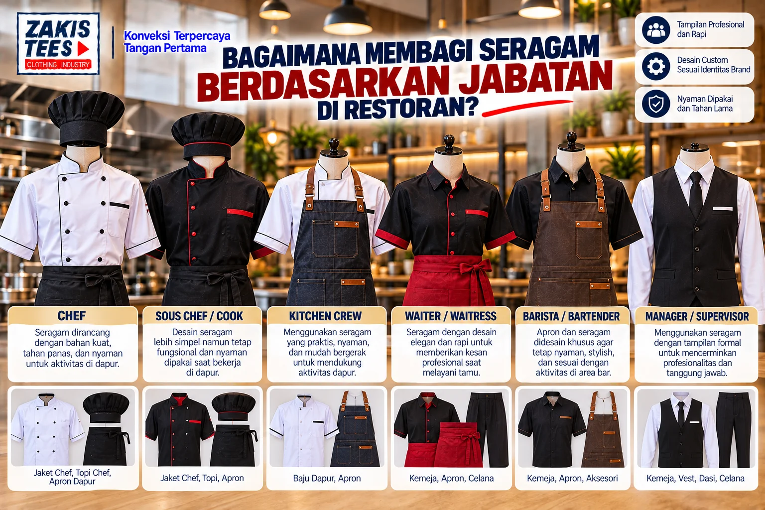 bagaimana-membagi-seragam-berdasarkan-jabatan-di-restoran